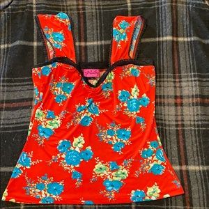 Demi loon floral blouse